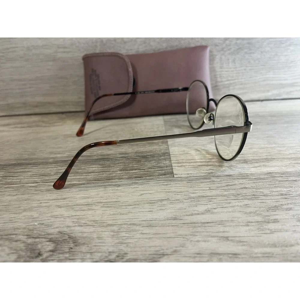 Europa Eyewear Eyeglasses‎ Frames Only Pewter Tort Womens Round